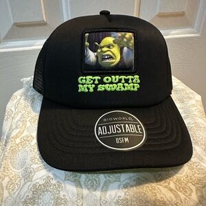 Bioworld Black Shrek Trucker Hat